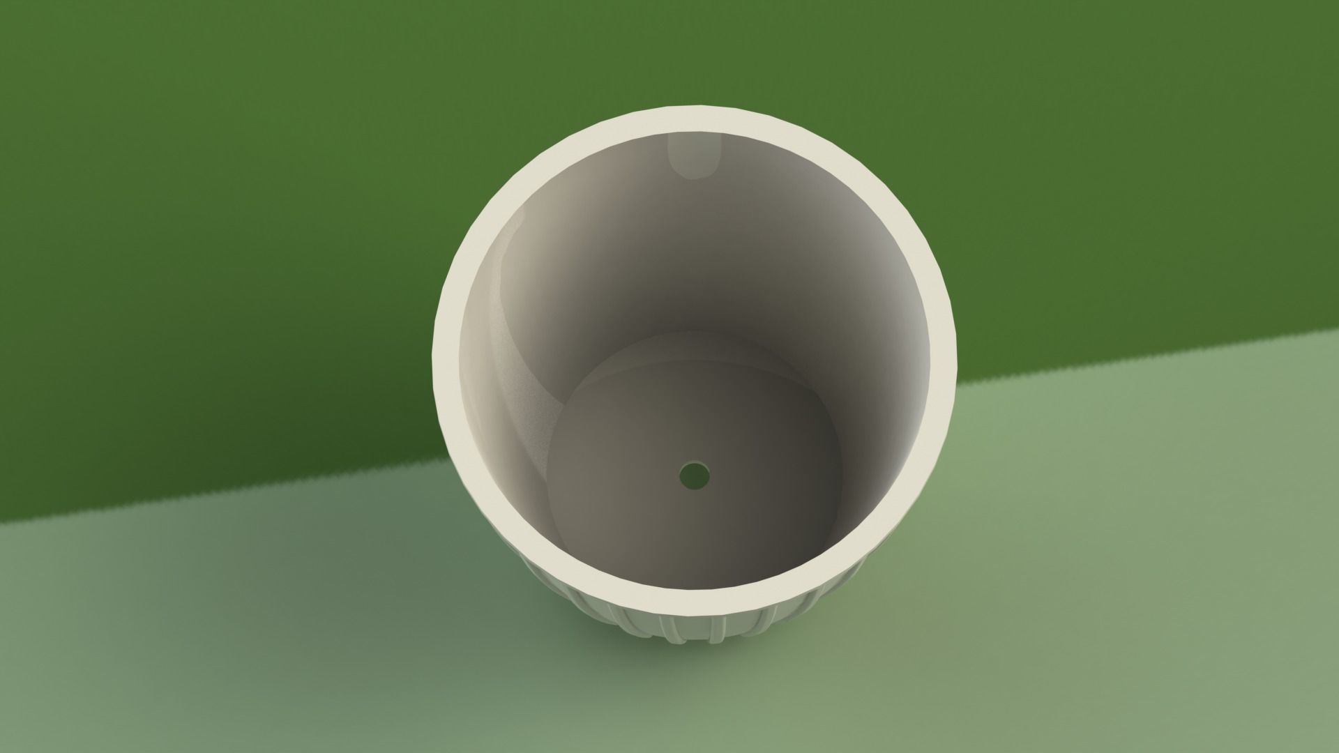 Flowerpot6 cup 3D print model_1