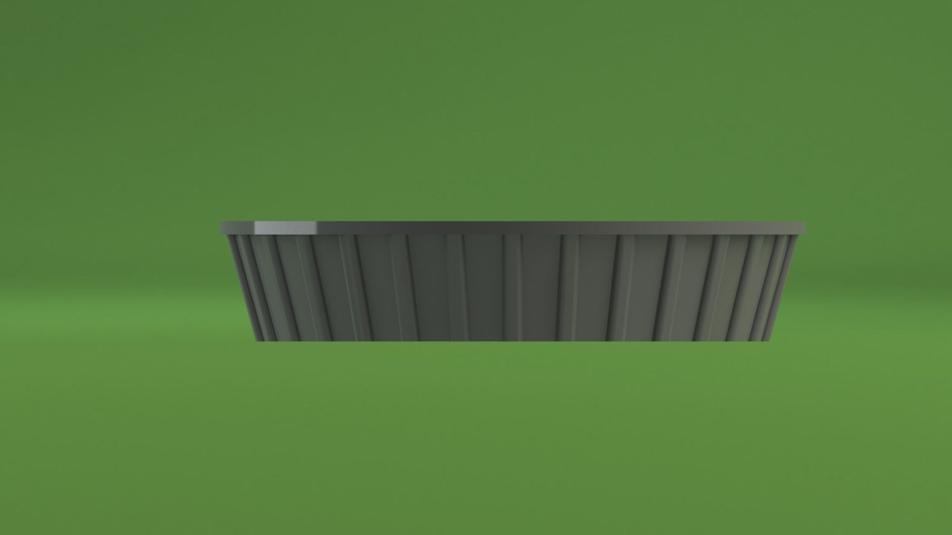 Flowerpot6 cup 3D print model_7