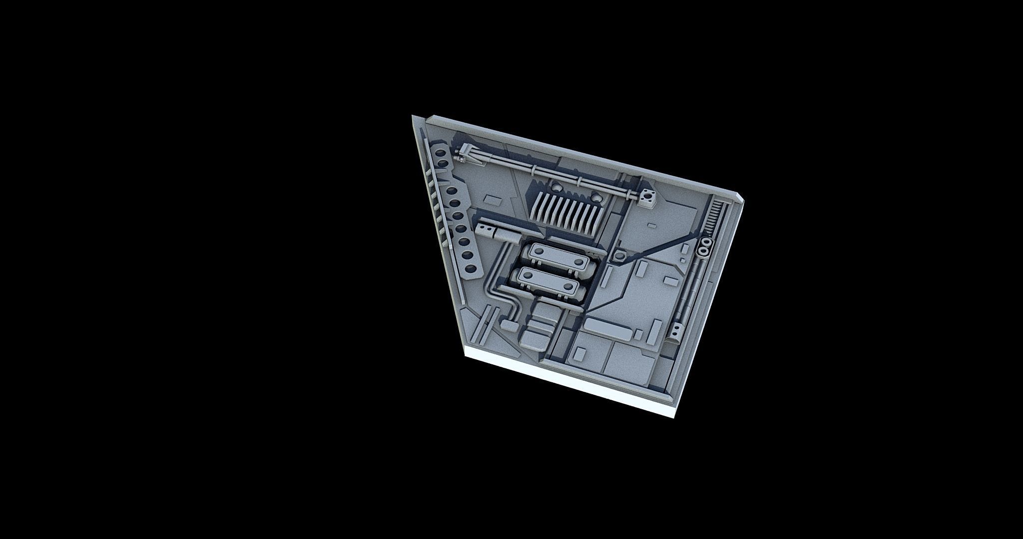 Sci-Fi KitBash and Props Pack Part two 3D model_13