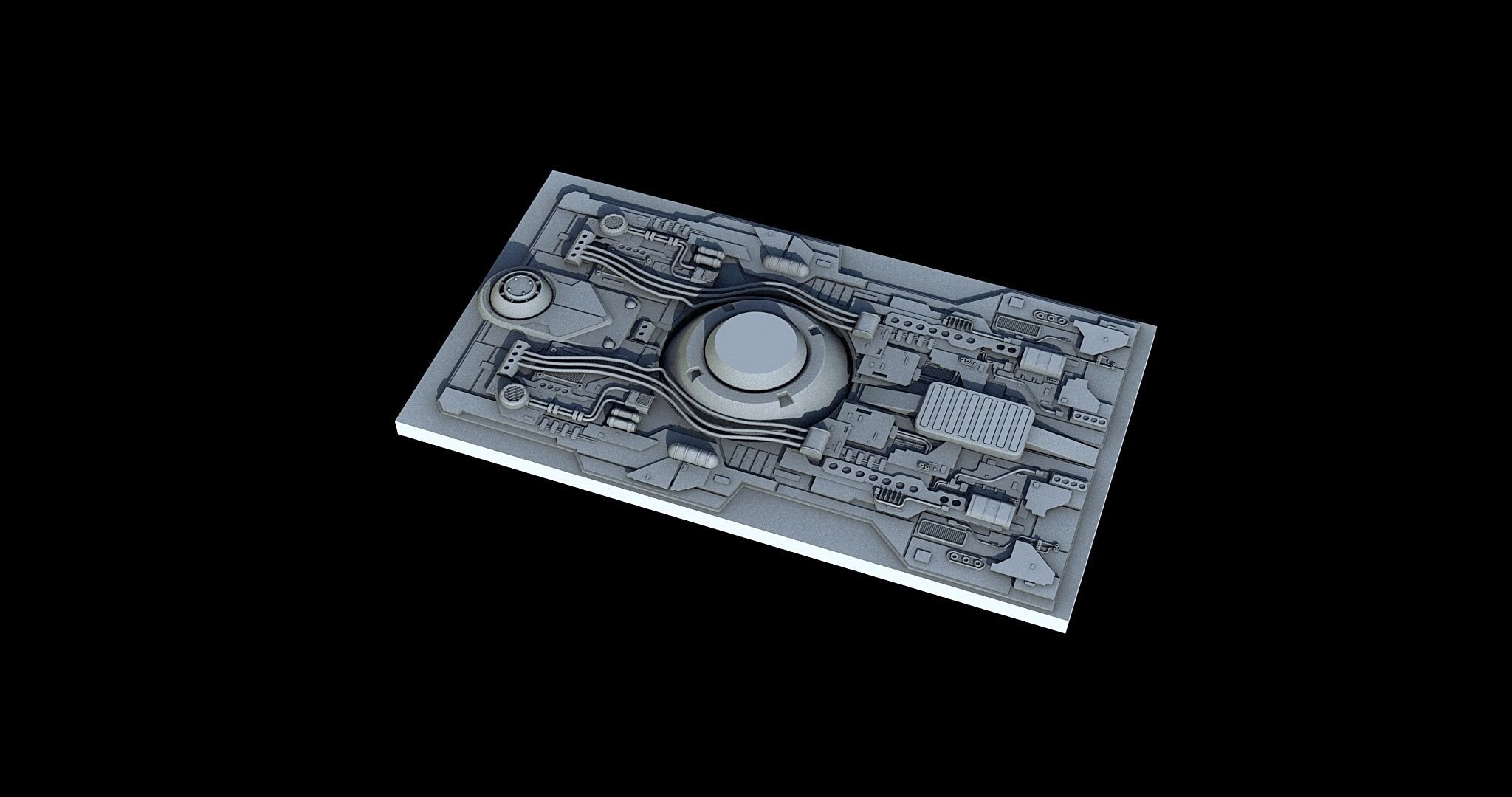 Sci-Fi KitBash and Props Pack Part two 3D model_5
