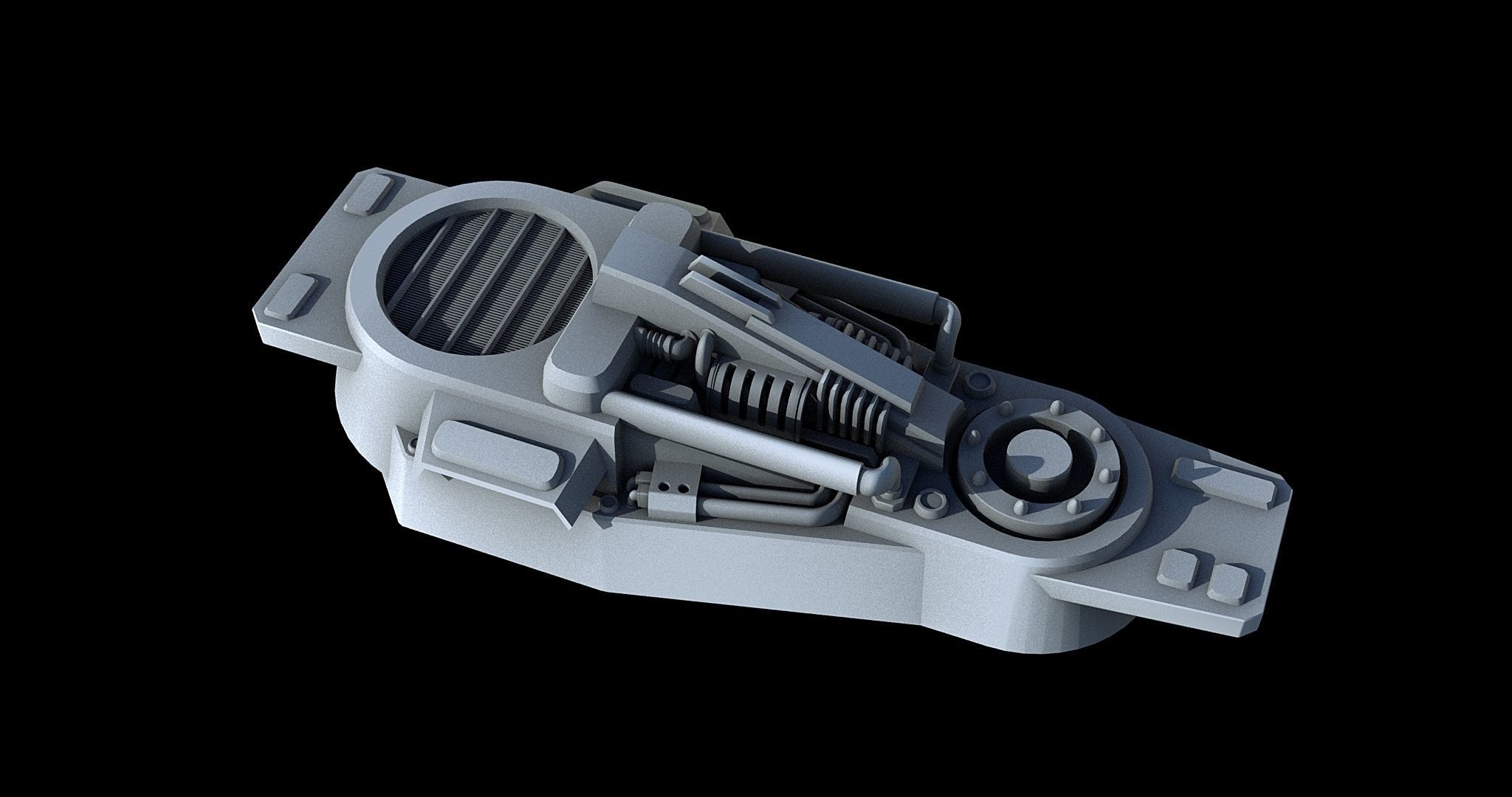 Sci-Fi KitBash and Props Pack Part three 3D model_20