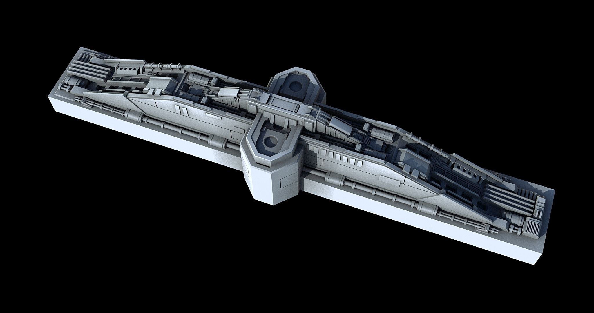 Sci-Fi KitBash and Props Pack Part three 3D model_22