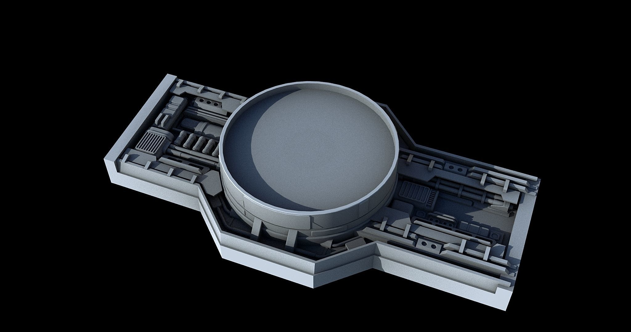 Sci-Fi KitBash and Props Pack Part three 3D model_17