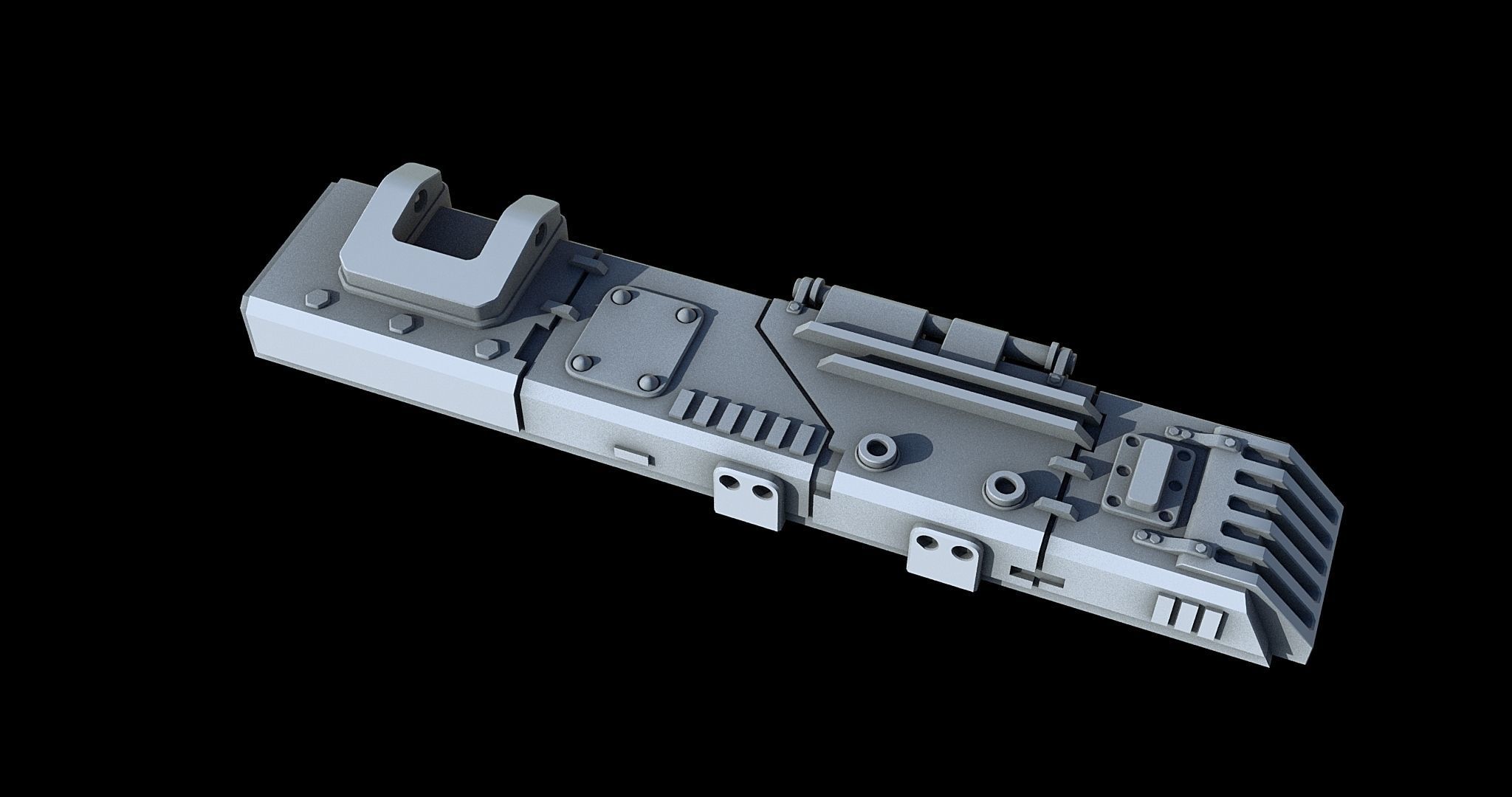 Sci-Fi KitBash and Props Pack Part three 3D model_15