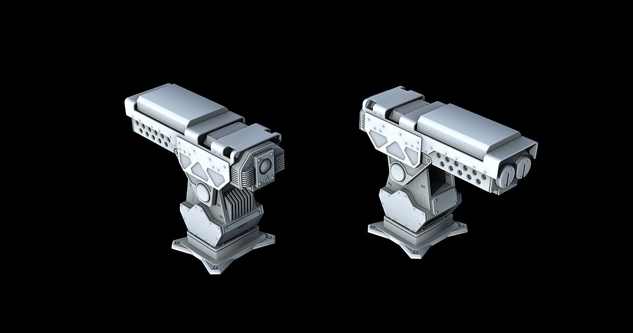 Sci-Fi KitBash and Props Pack Part four 3D model | CGTrader