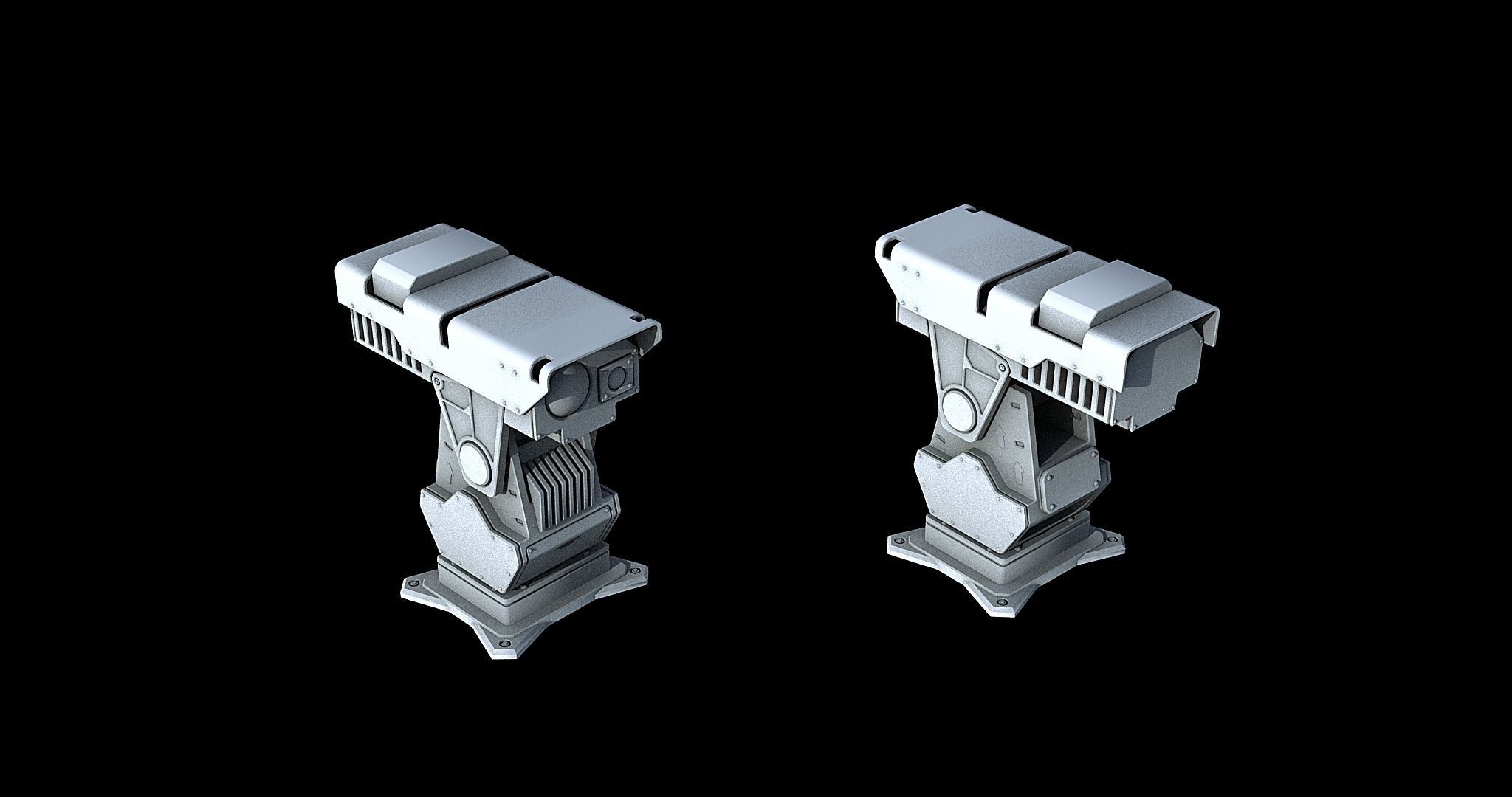 Sci-Fi KitBash and Props Pack Part four 3D model | CGTrader