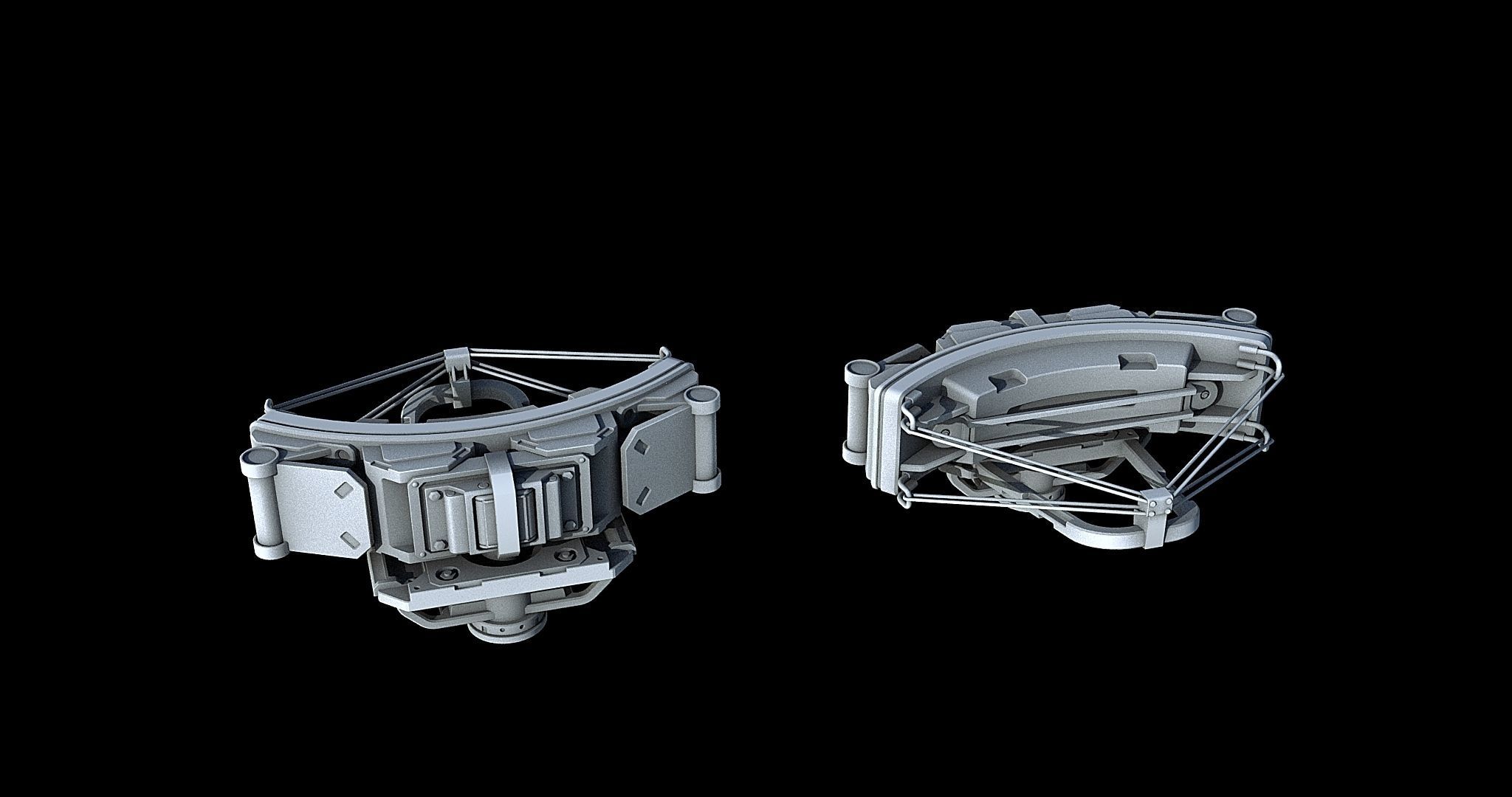 Sci-Fi KitBash and Props Pack Part four 3D model | CGTrader