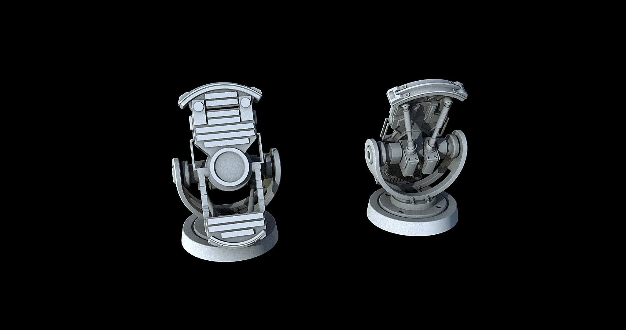 Sci-Fi KitBash and Props Pack Part four 3D model | CGTrader