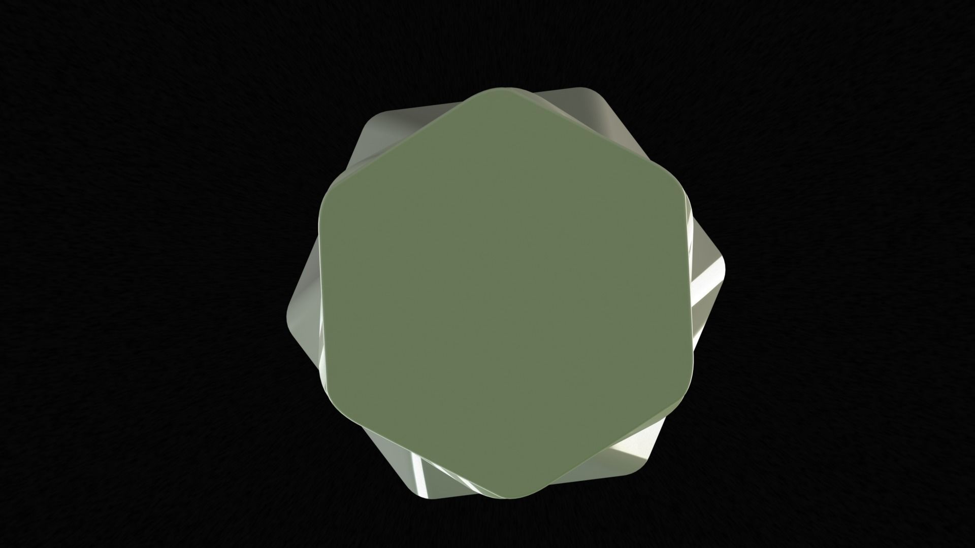 Flowerpot5 hexagon vase 3D print model_7