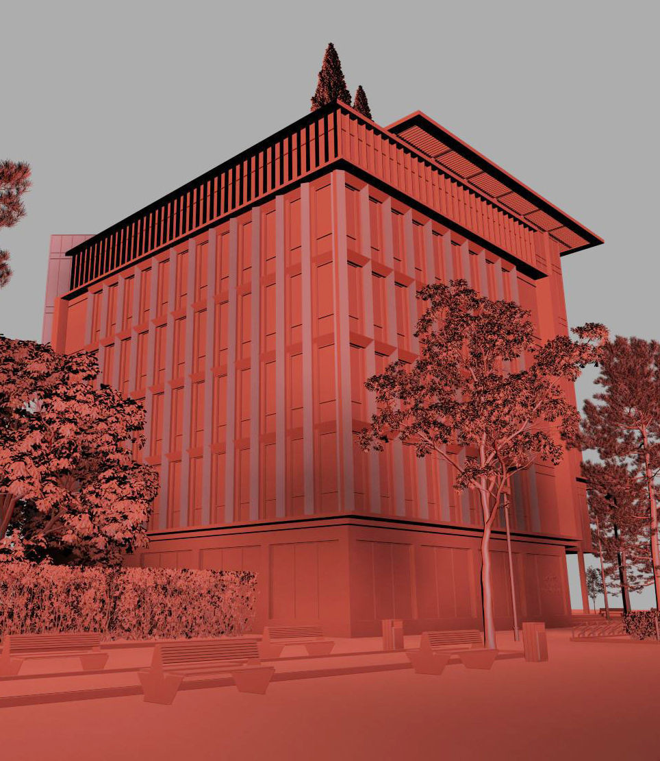 Office Building 3D model_6