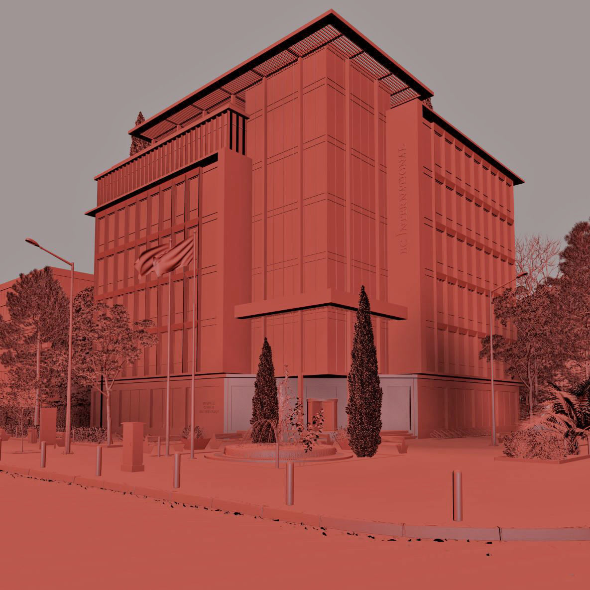 Office Building 3D model_4