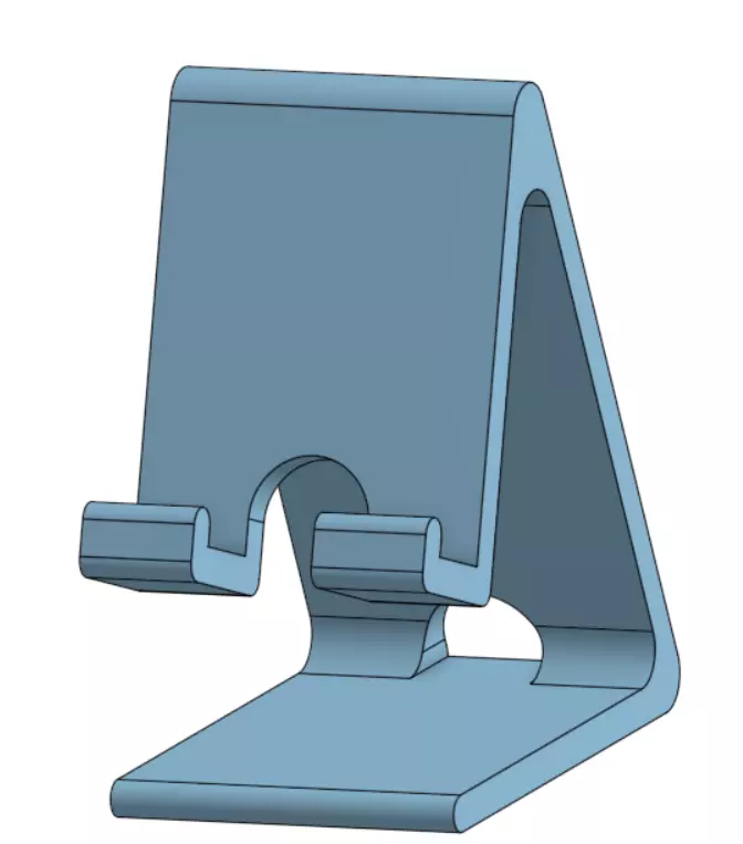 phone holder 3D print model_0