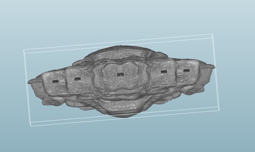Lost Galaxy Quasar Saber Rock 3D print model_3