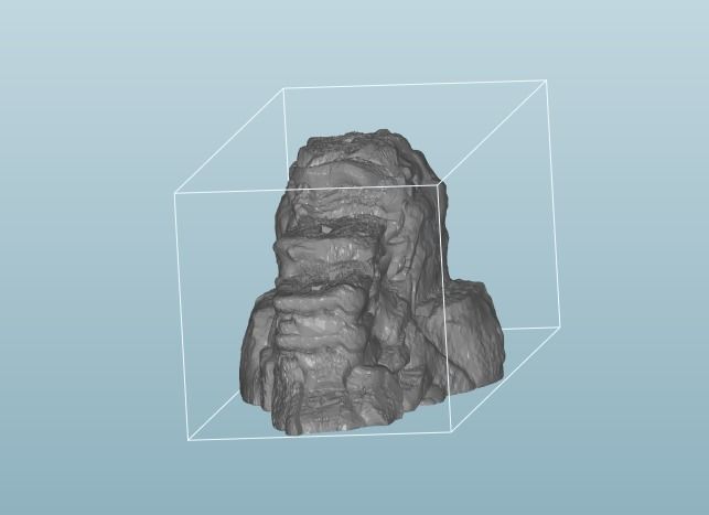 Lost Galaxy Quasar Saber Rock 3D print model_4