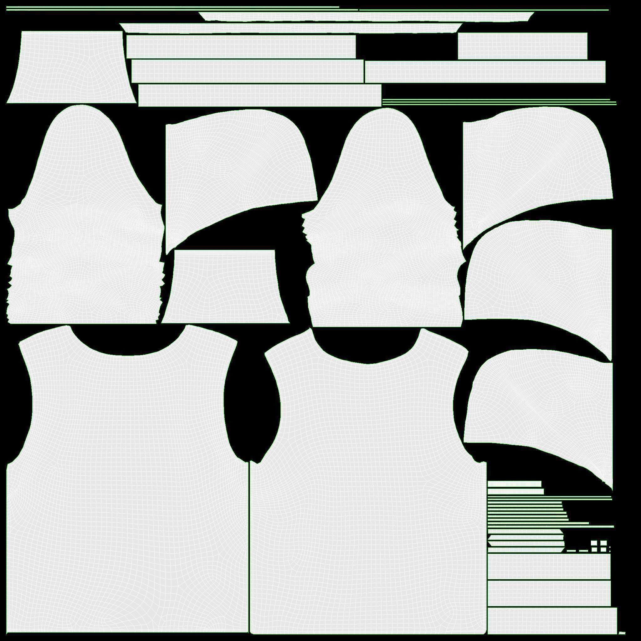 Hoodie with Pockets for Women Mockup 03 Red 3D model_14