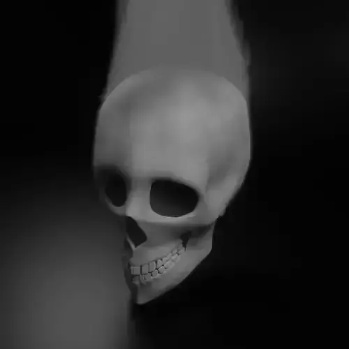 Smoking Skull
