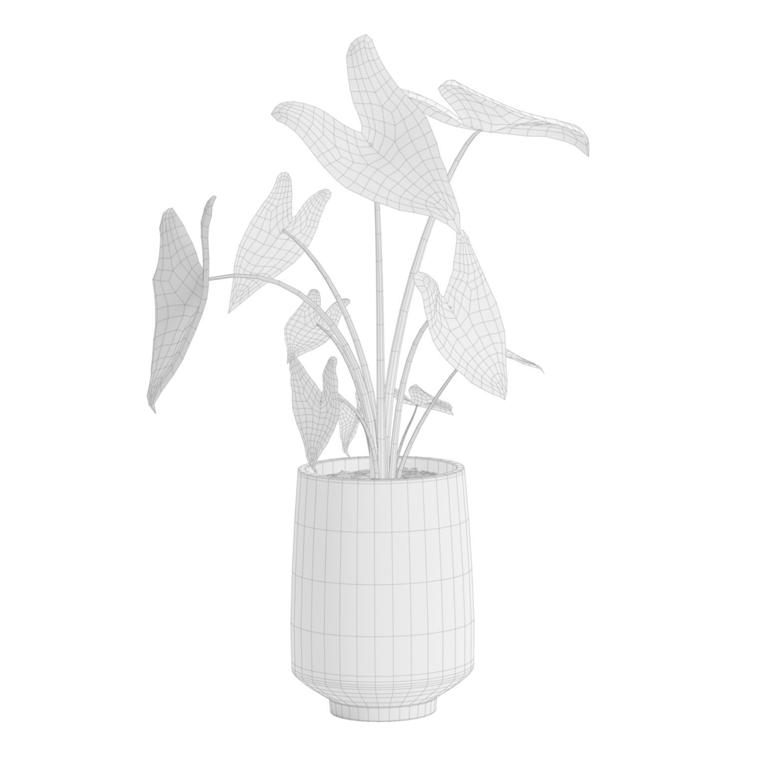 Indoor Plants Pack 44 3D model_8