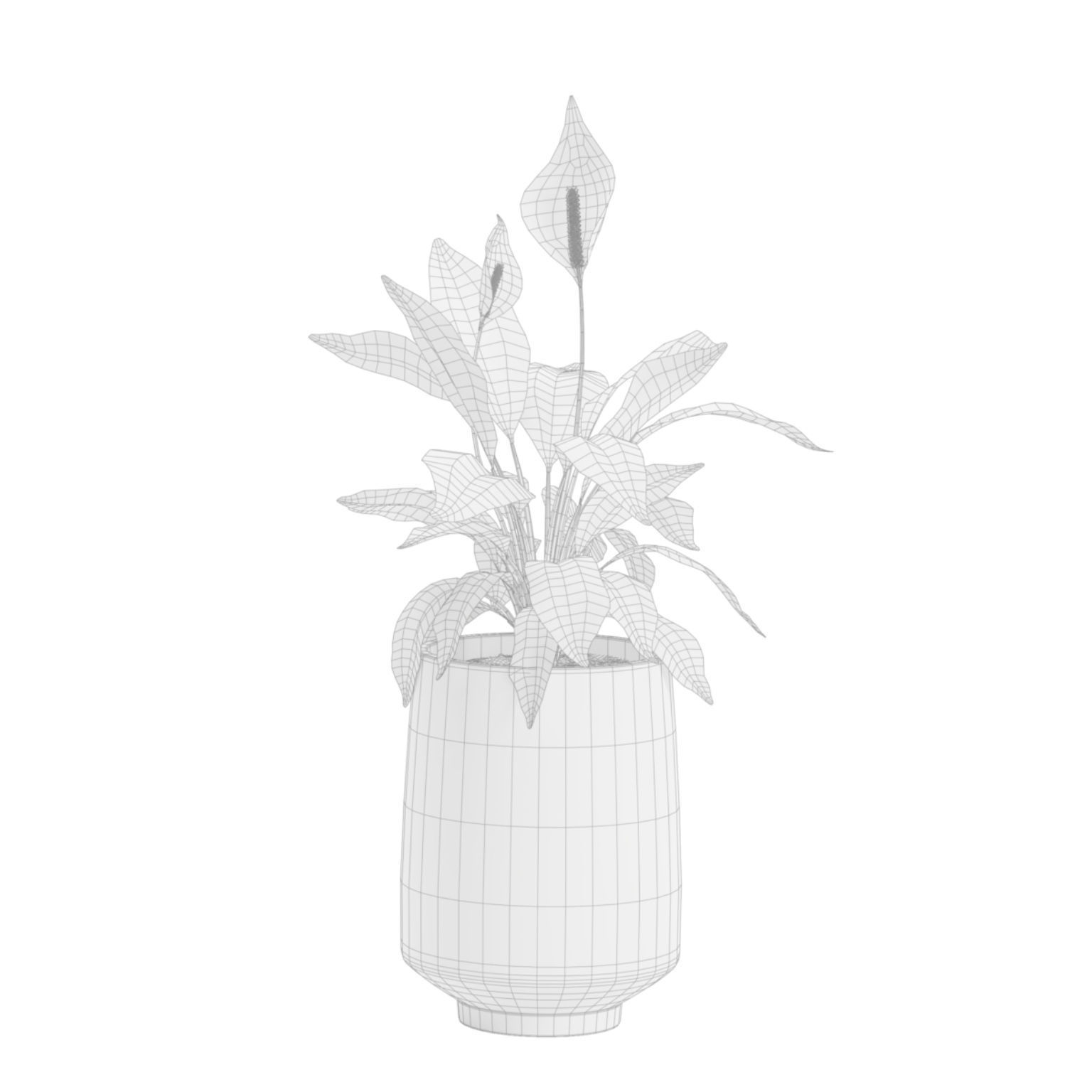 Indoor Plants Pack 44 3D model_9