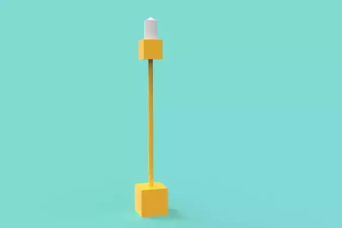 Cubic Candelabrum 3D Printing Candle Holder  3D print model