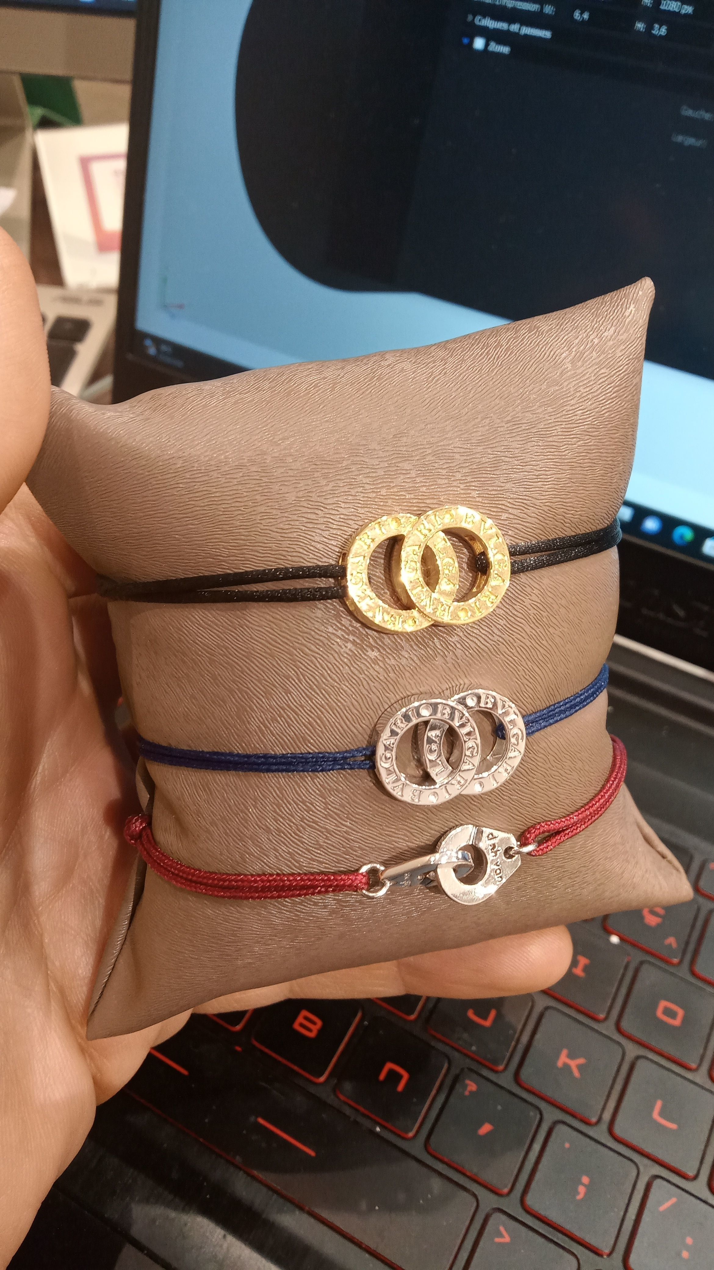 Bracelet for men 2022-003 3D print model_3