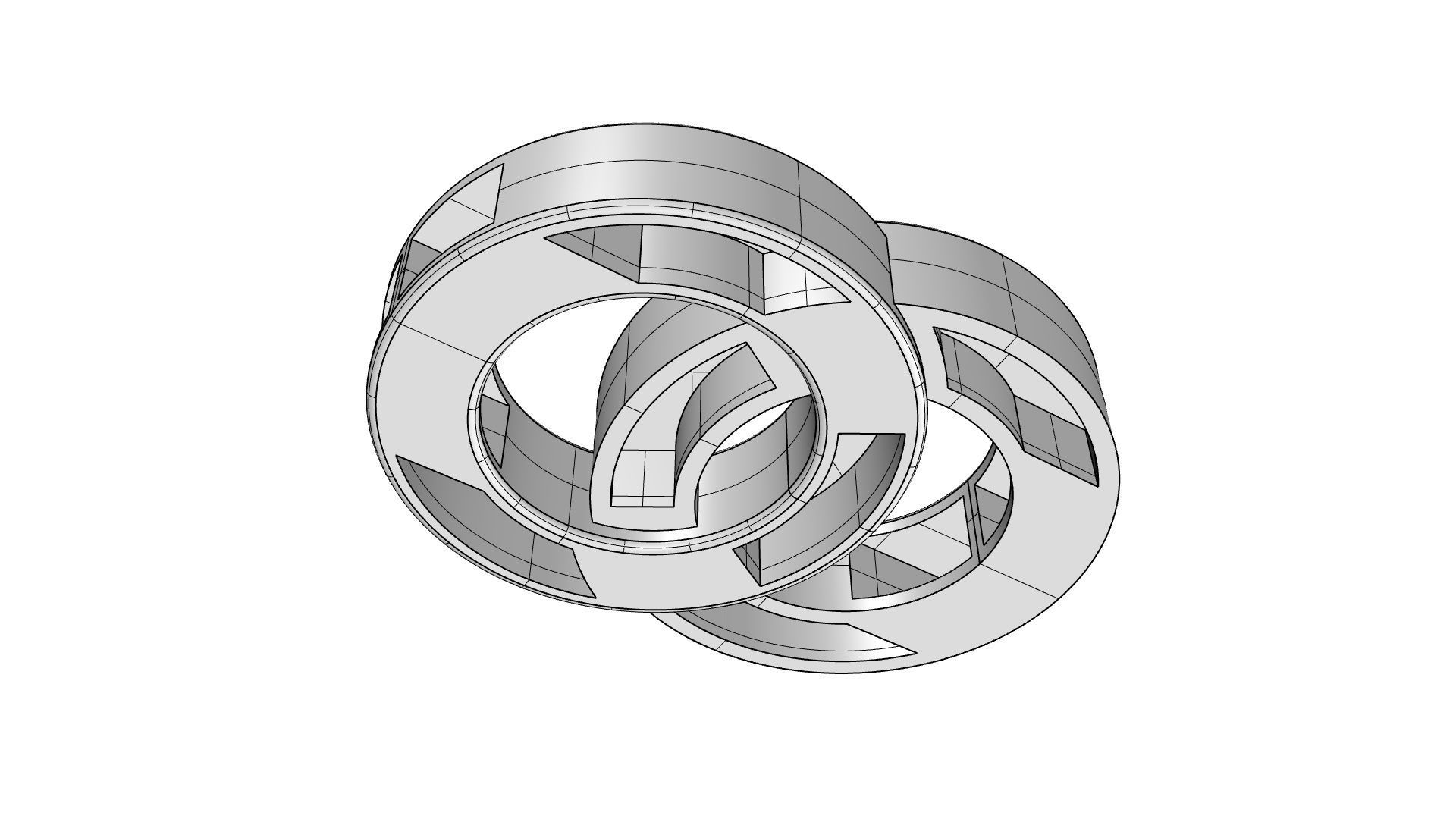 Bracelet for men 2022-003 3D print model_5