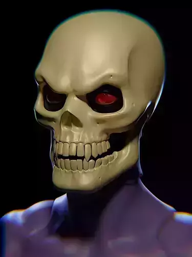 Skeletor Head