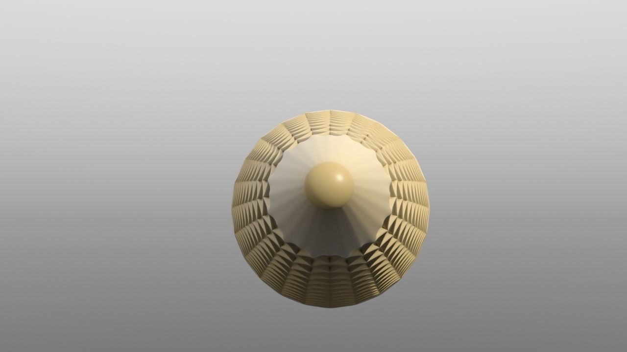 Icec Cream Cone 3D model_5