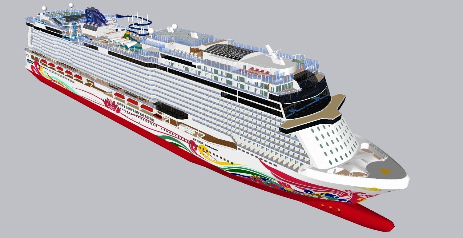 Norwegian Joy 3D model_40