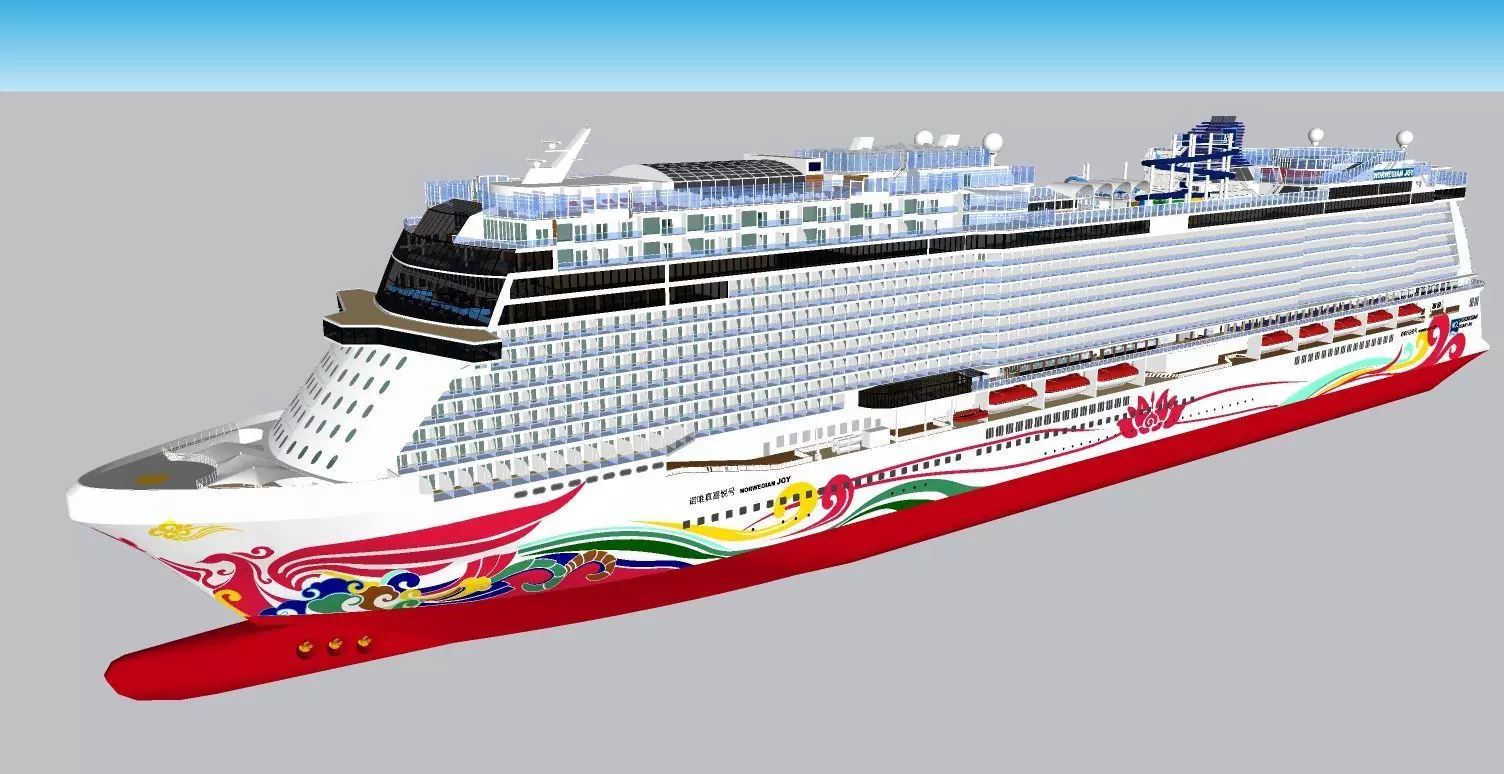Norwegian Joy 3D model_0