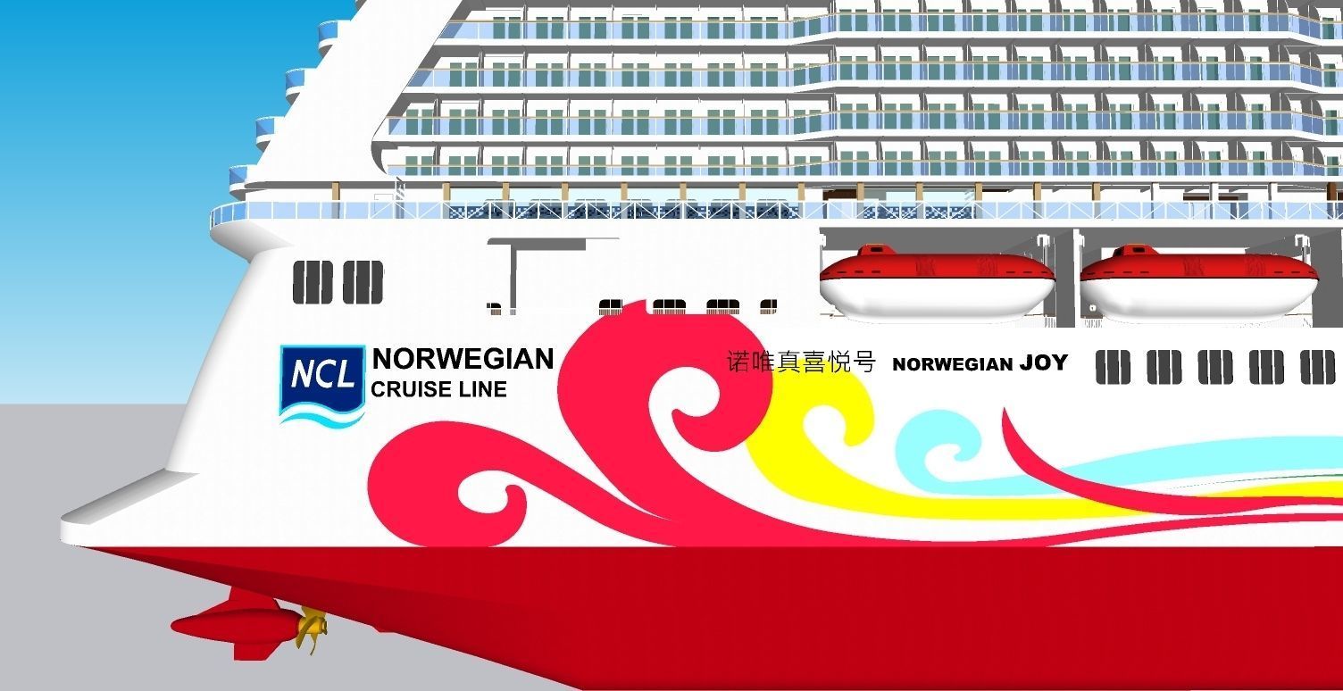 Norwegian Joy 3D model_10