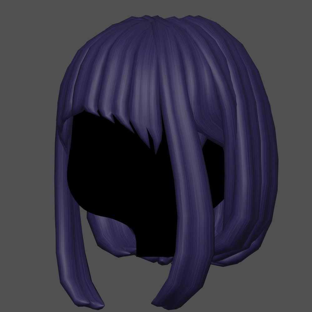 Hair style female 16 3D model_15