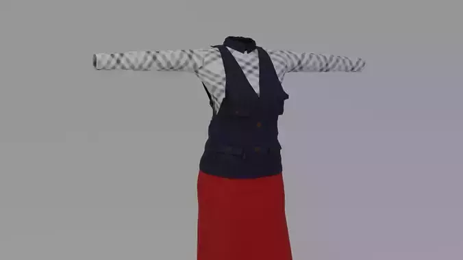 Waiter Woman Uniform