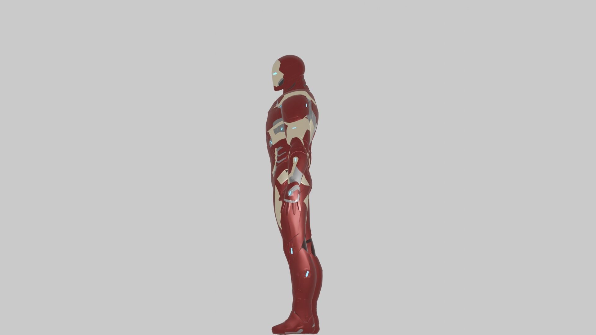 Iron Man Mark 46 By Keycon 3D model_3