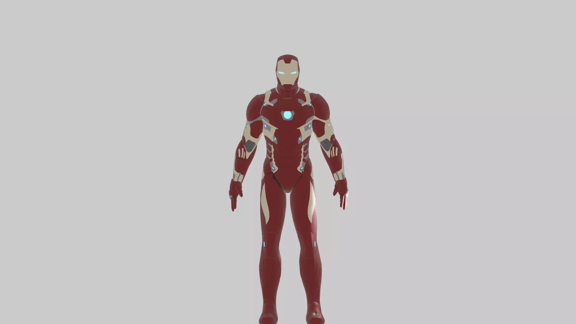 Iron Man Mark 46 By Keycon 3D model_0