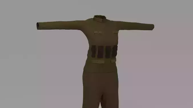 WW1 Soldier Woman Uniform 