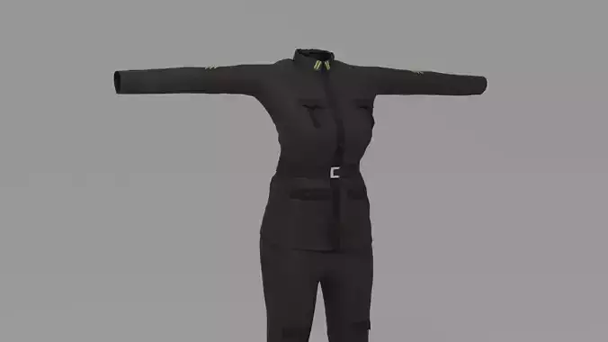 WW2 Soldier Woman Uniform