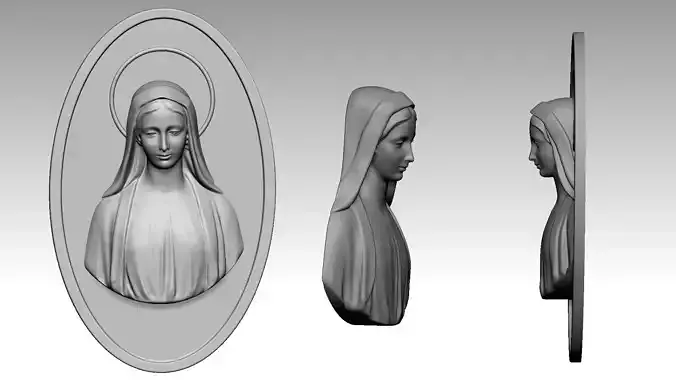 Virgin Mary Relief 