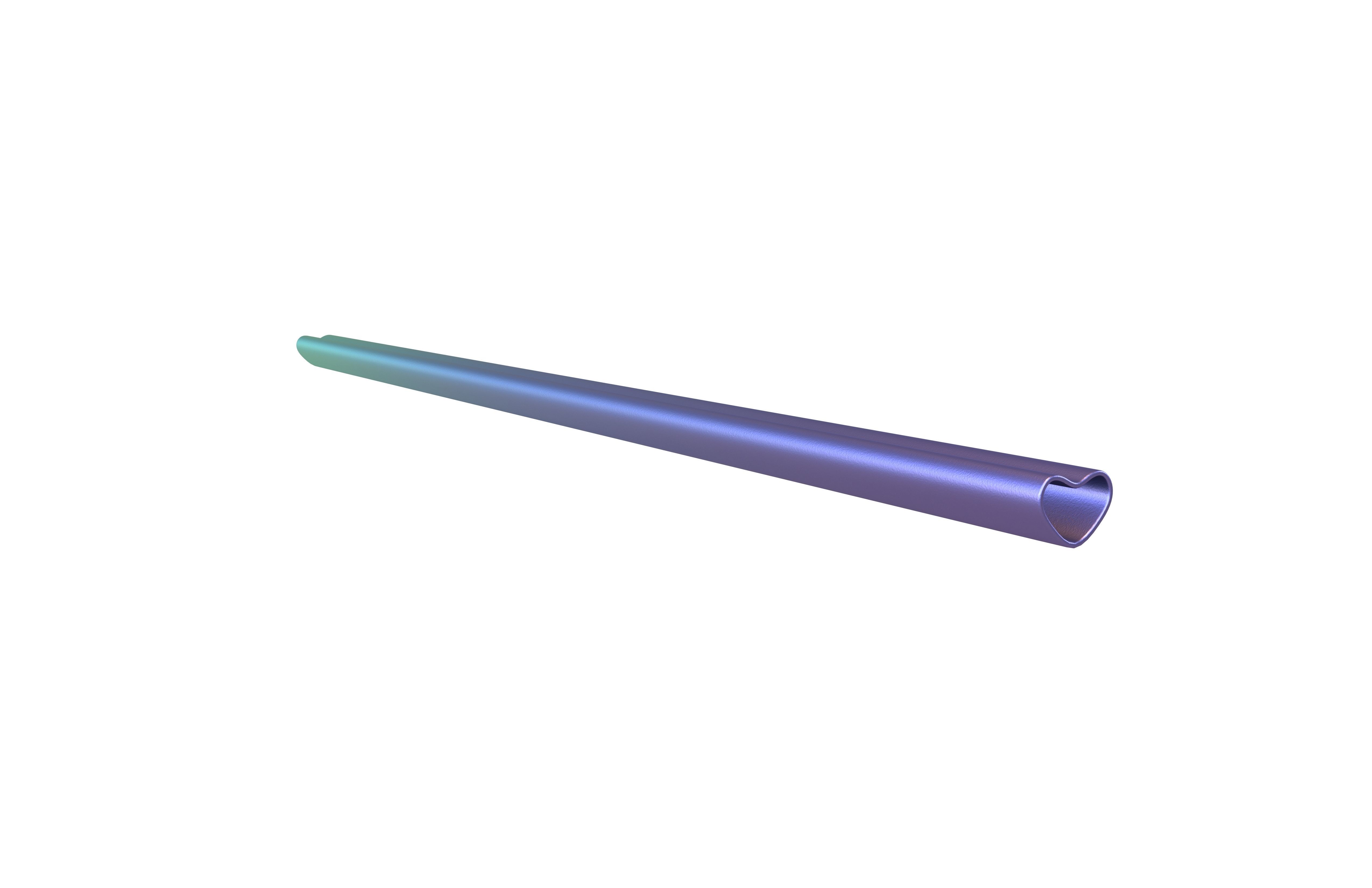 Heart Straws v1 013 Low-poly 3D model_1