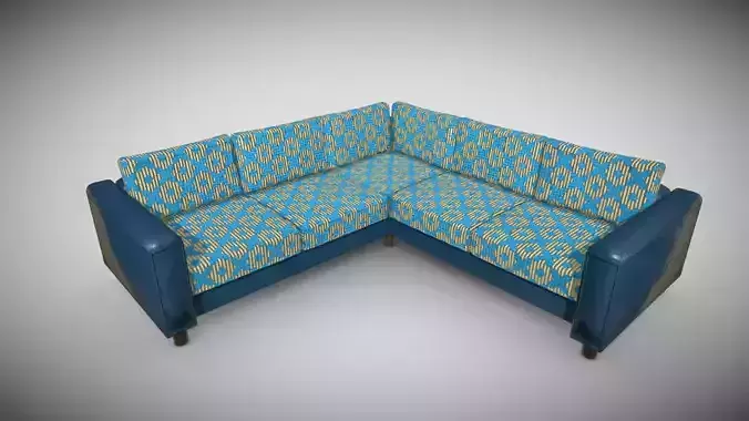 Angled Sofa