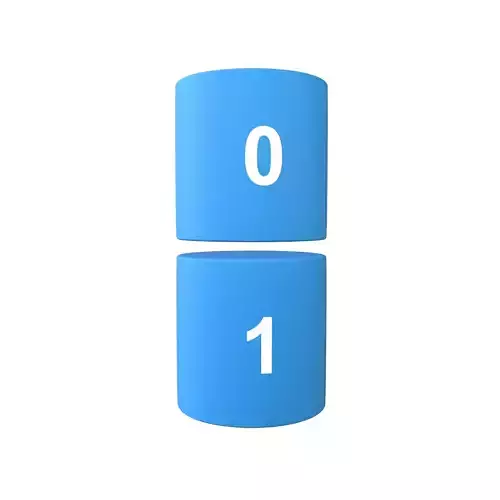 Nand Flash Memory SLC Structure v1 001 Low-poly 3D model