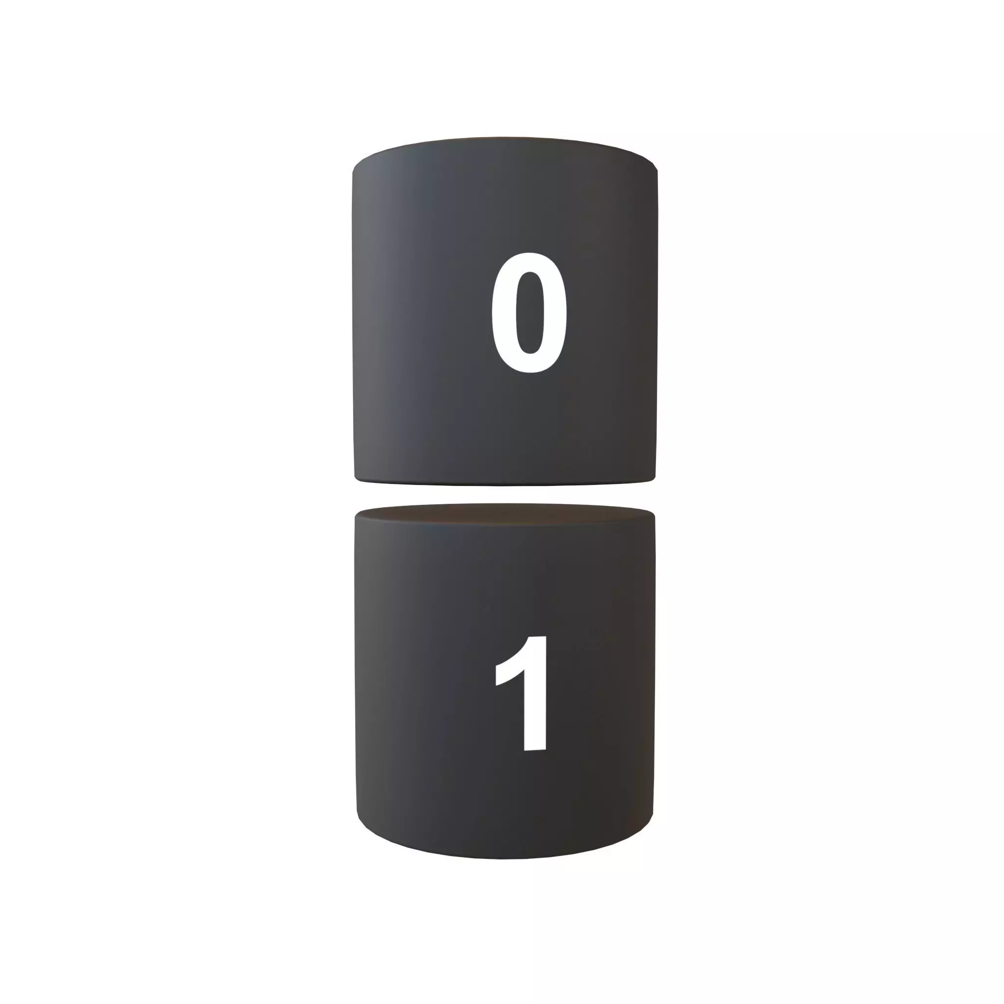 Nand Flash Memory SLC Structure v1 002 Low-poly 3D model_0