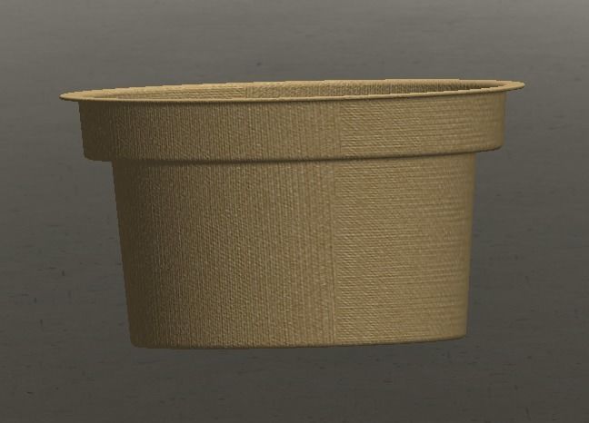 ice cream cup 3D model_1