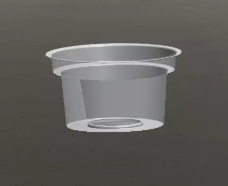 ice cream cup 3D model_0