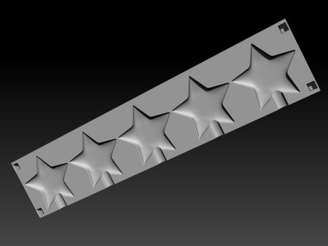 Mario Items Mold PACK - 3D Print 3D print model_10