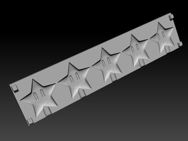 Mario Items Mold PACK - 3D Print 3D print model_9