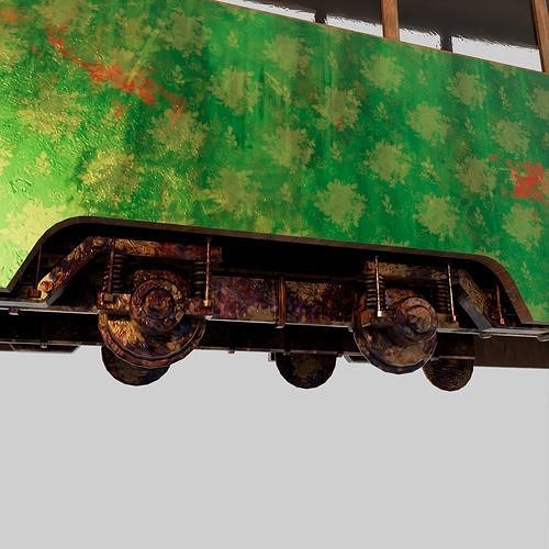 Hong Kong Tramway 3D model 5