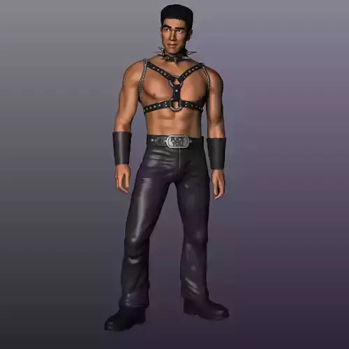 Van Darkholme Boss of the Gym Meme 3D Model figurine
