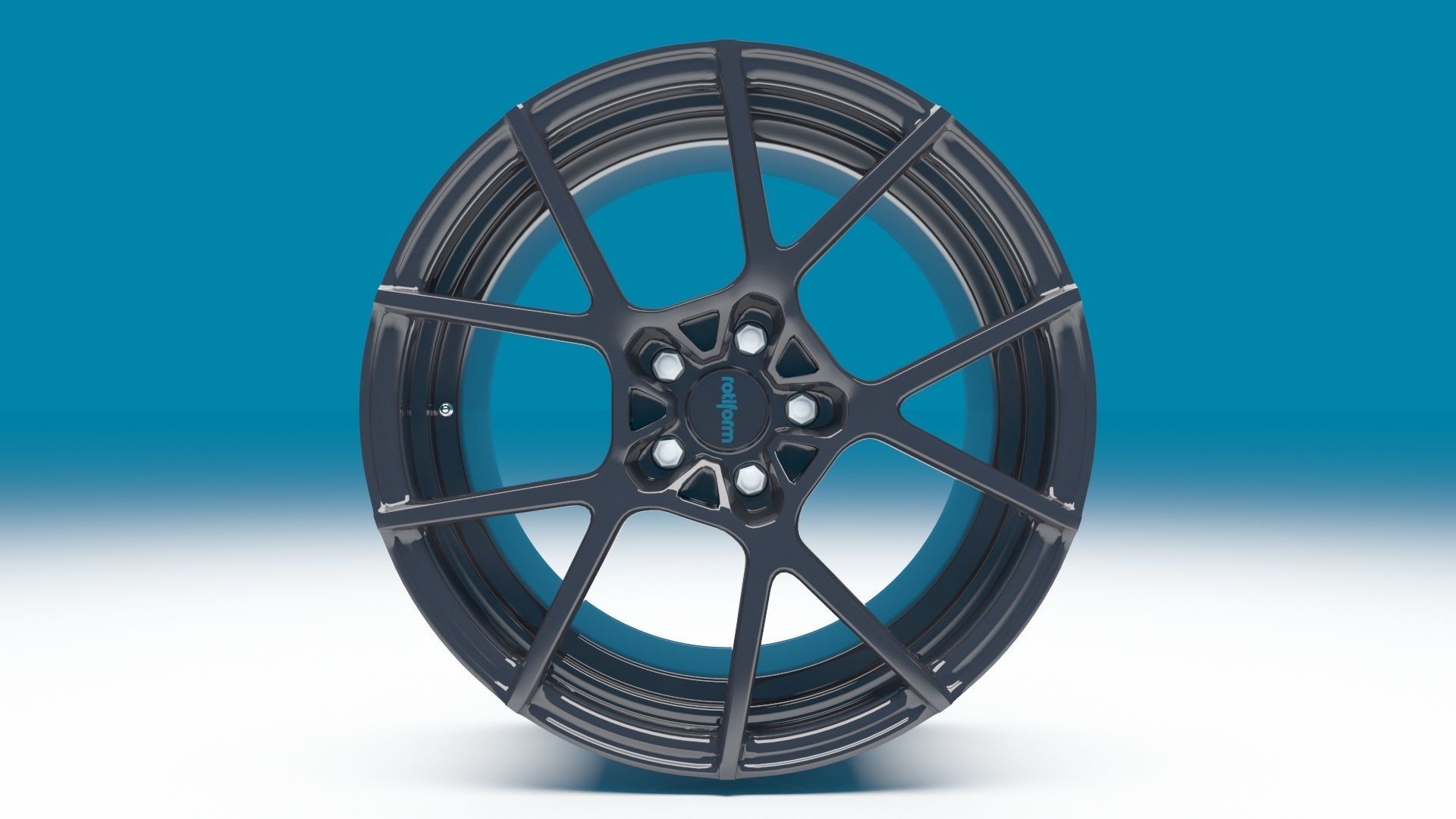 Rotiform KPS Wheels 3D model_1