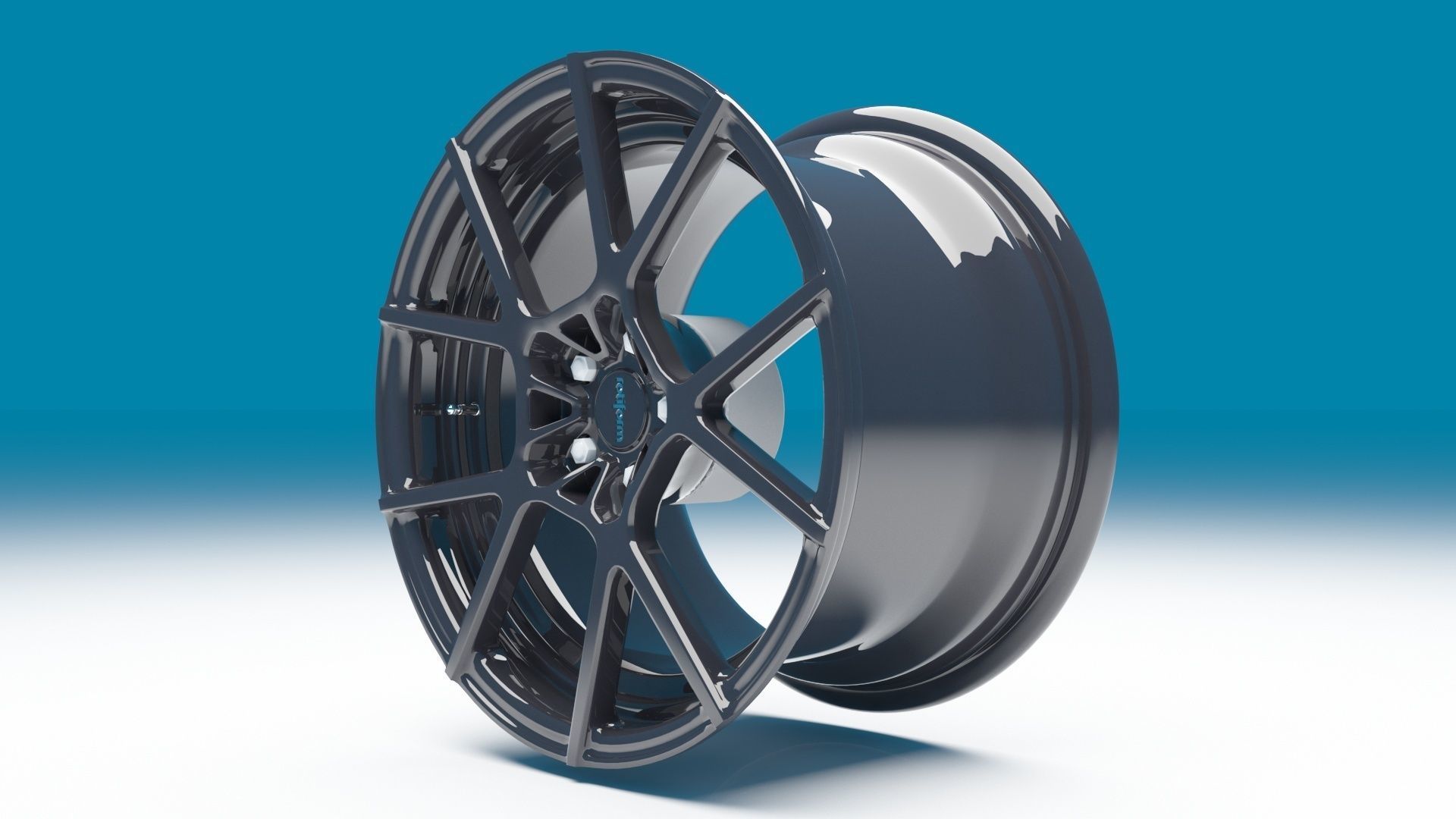 Rotiform KPS Wheels 3D model_2