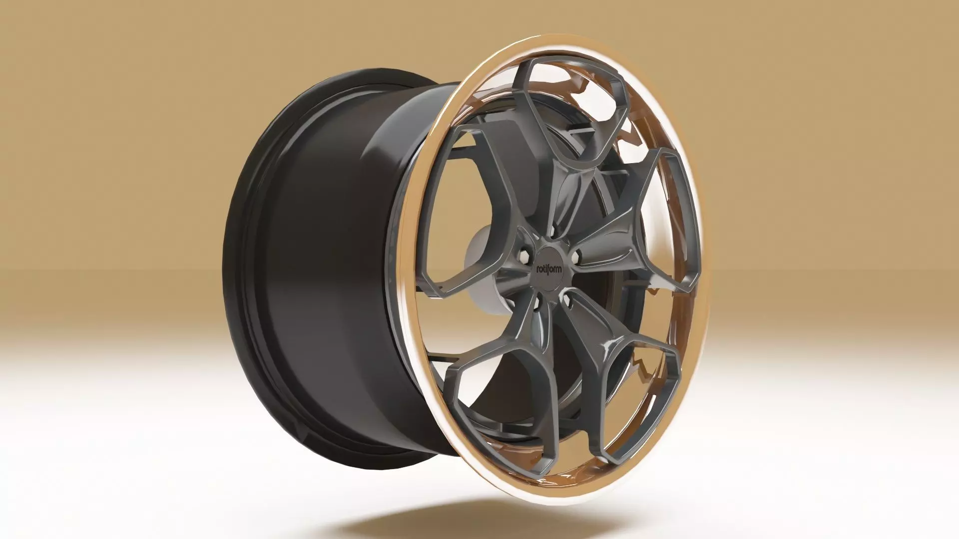 Rotiform HUR Wheels 3D model